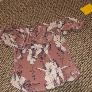 Off the shoulder bodysuit